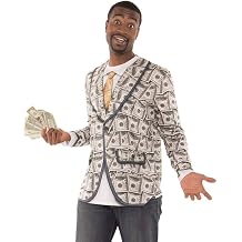 Faux Real 3D Photo-Realistic Long Sleeve Suit T-Shirt