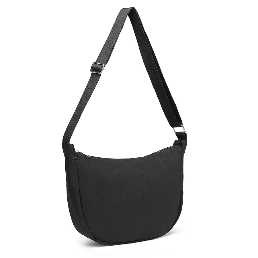 Borsa Tracolla Miss Lulu Donna - Marsupio In Nylon Impermeabile Regolabile - Foto 3