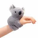 Morsika Cute Animal Fur Plush Slap Wristband for Kids -Soft Toy Bracelet, Adjustable Snap Band for Boys & Girls gallery image