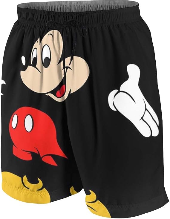 Swim Trunks Mickey Mouse Cartoons Quick 