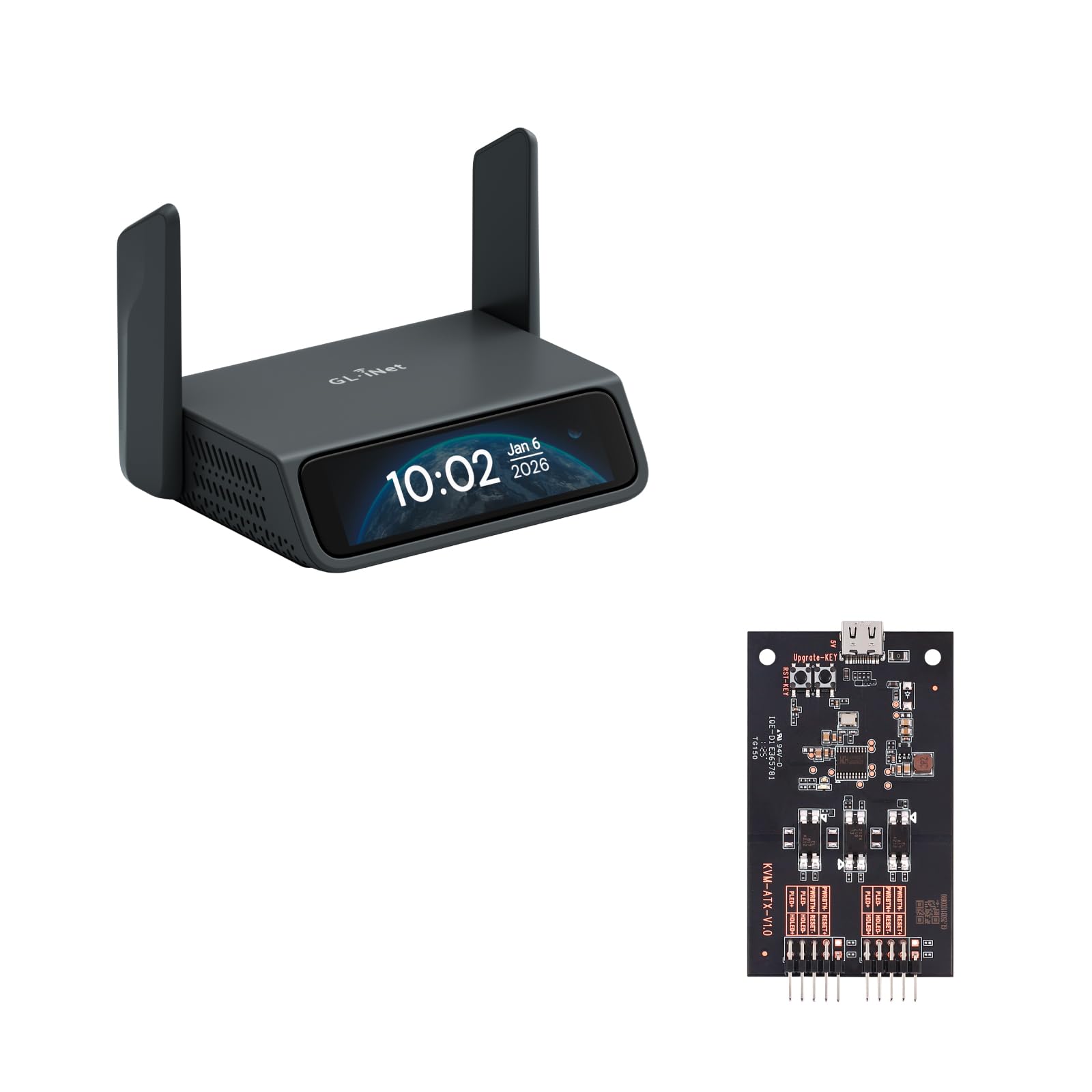 GL.iNet Comet 5G (GL-RM10RC) Remote 5G KVM mit Failover & ATX Remote PC Power Control Board