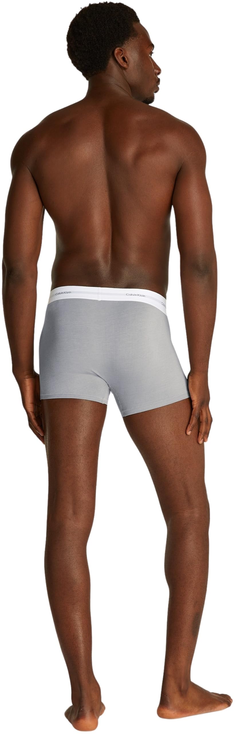 Calvin Klein Uomo Pantaloncini Boxer Confezione da 3 con Fascia con Logo
