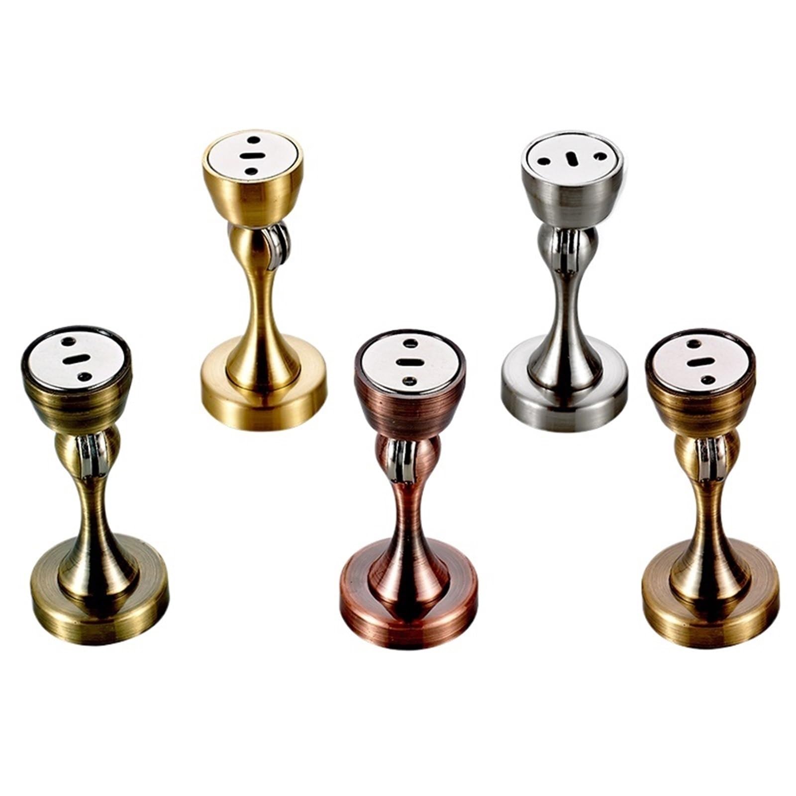 Kdhcvkz Wire Drawing 1Pcs Strong Magnetic Door Suction Bathroom Anti-Collision Door Stopper(Wire Drawing)