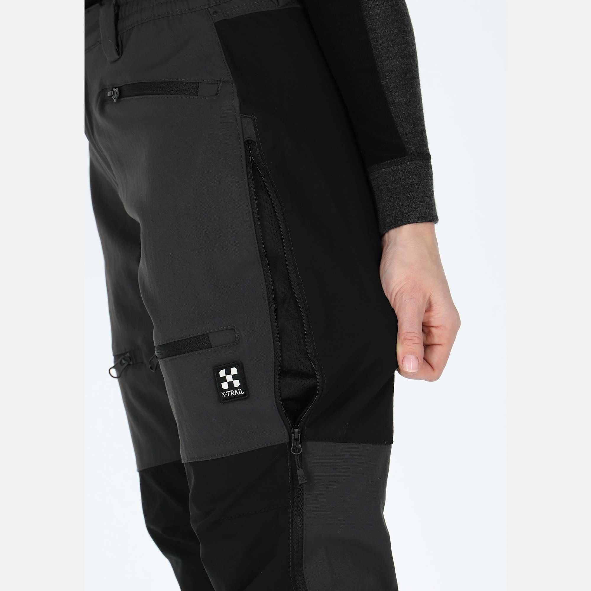 X-Trail Colorado Stretchhose für Damen Wasserabweisend, Elastischer Bund und mit Verstellbaren Beinenden