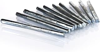 Eisco - Cast Iron Bars, 70mm x 6mm Diameter, Pack of 10 - Replacement Bars for Thermal Expansion, Tensile Testing & Material Science Experiments