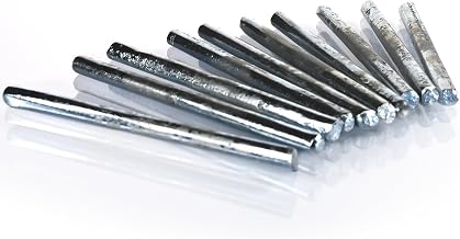 Eisco - Cast Iron Bars, 70mm x 6mm Diameter, Pack of 10 - Replacement Bars for Thermal Expansion, Tensile Testing & Material Science Experiments