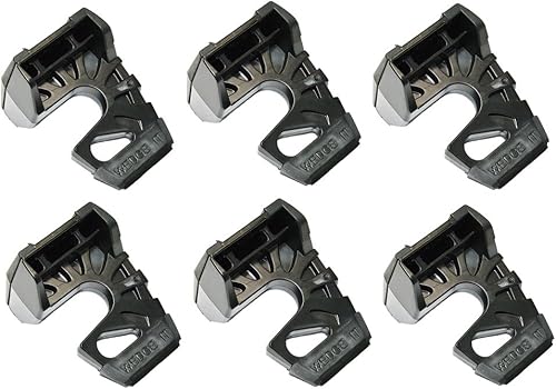 Miniatura 1 de wedge-itLa últimaTope para puerta 6unidades color negro