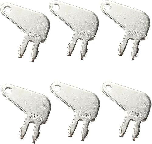 Miniatura 2 de 8PCS 8H5306 8398 Llaves de equipo pesado Llave de desconexión de batería maestra compatible con Caterpillar y encendidos antiguos