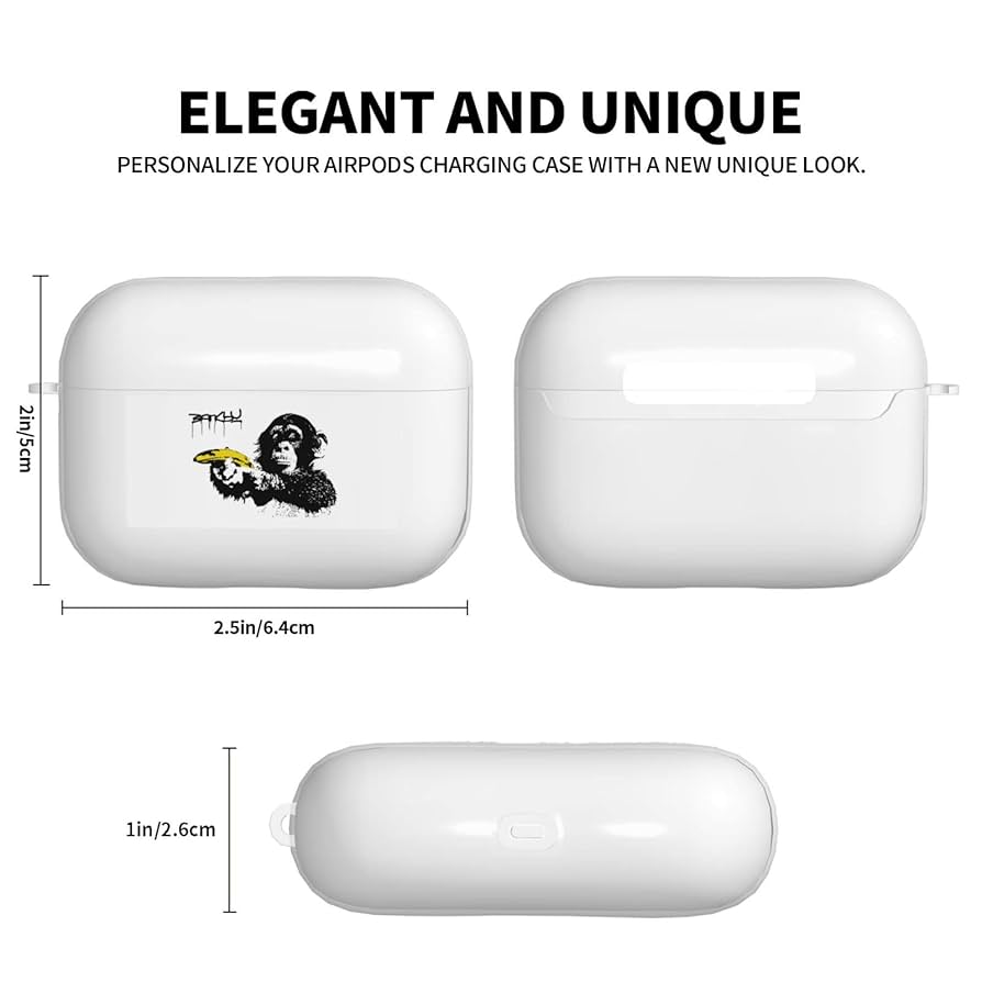 Amazon.co.jp: AirPods Pro ケース バンクシー Banksy