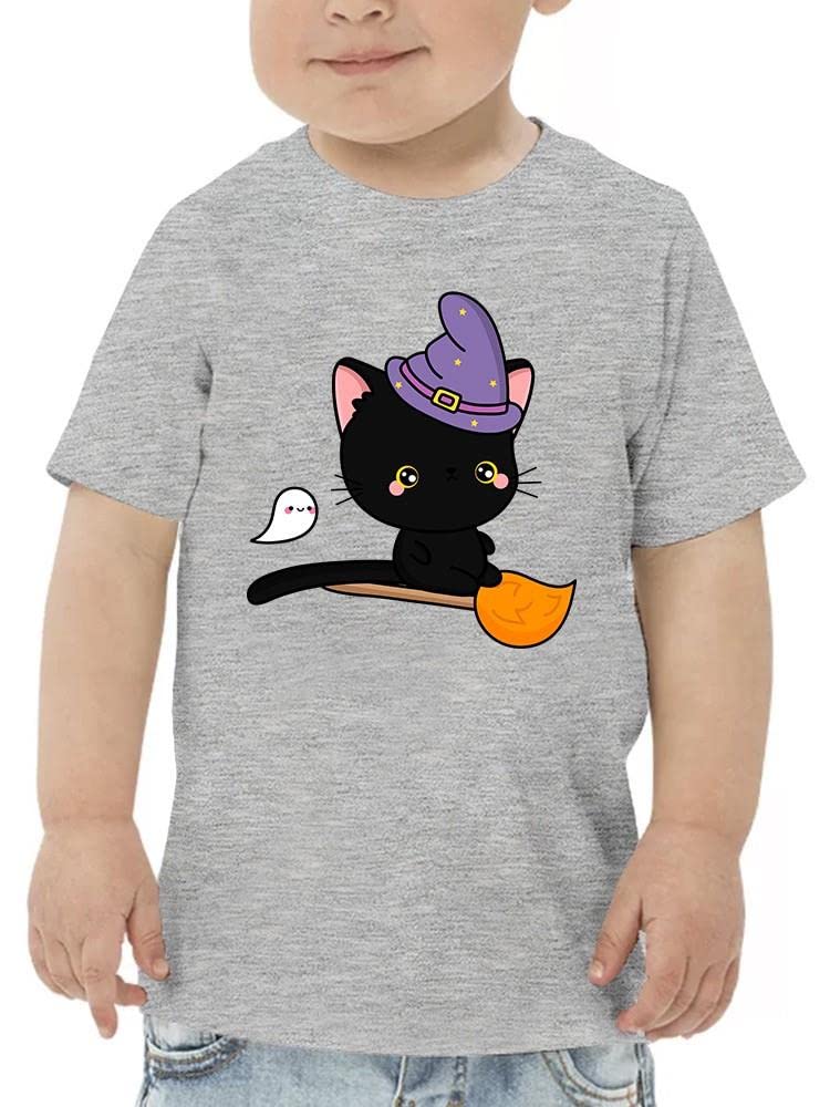 Cute Boombay On Broom T-shirt Toddler's