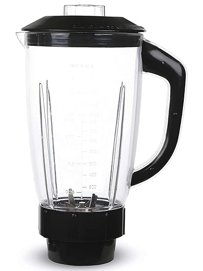 Rotomix Delight Mixer Juicer Jar Milkshake jar ABS Plastic, 1500 ML,SA Black