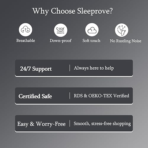 Miniatura 6 de Edredón de plumón tamaño Queen, relleno de edredón de peso medio para todas las estaciones con 8 bucles, edredón de lujo sin ruido, blanco, 90 x 90