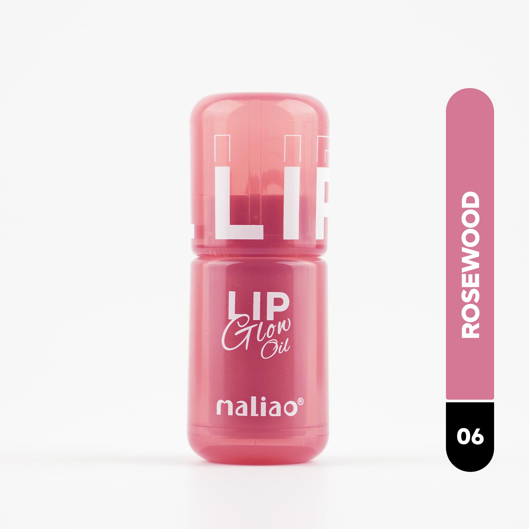 Maliao Lip Glow Oil β Hydrating, Non-Sticky, Glossy Finish, Nourishing Lip Care, 3.8ml (ROSEWOOD)