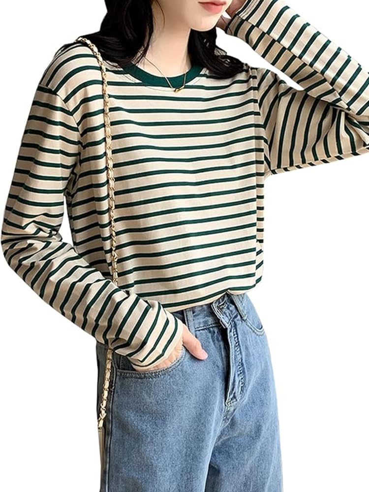 展示会限定 KAJA ボーダーロンT 長袖Tシャツ OVY miniministore ボーダーtシャツ レディース 長袖ロンT