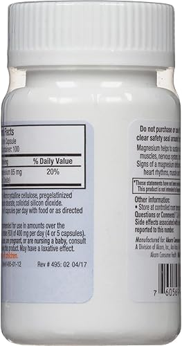 Miniatura 7 de UroMag Suplemento de óxido de magnesio sin azúcar, 100 unidades, alternativa de magnesio de baja dosis