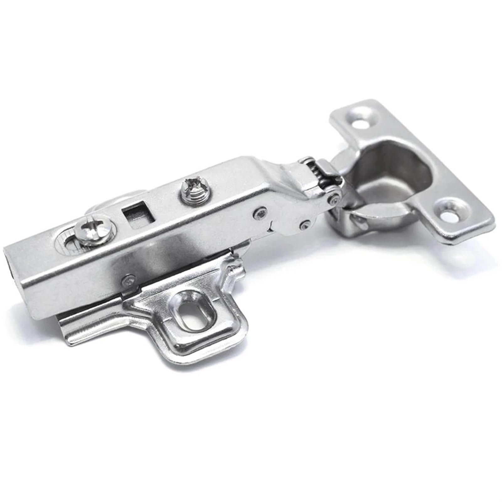 Ymuguegh One Color 2Pcs/Set 25Mm Small Furniture Hinge Soft Close Hydraulic Damper For Kitchen Cabinet Cupboard Door Hinges Buffering Hardware(2")