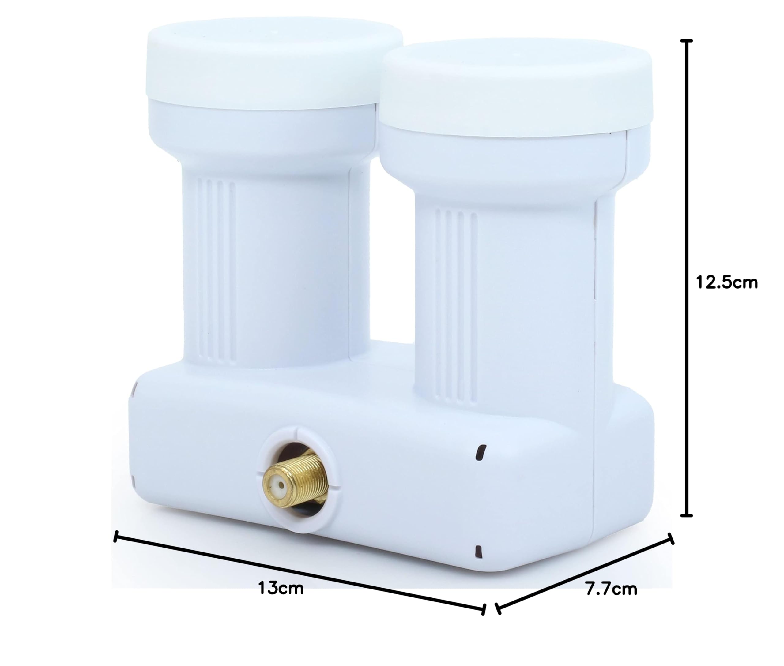 Anadol Gold Line LNB monobloc pour 1 récepteur et 2 satellites – pour installation Astra 19,2 et Hotbird 13 satellite