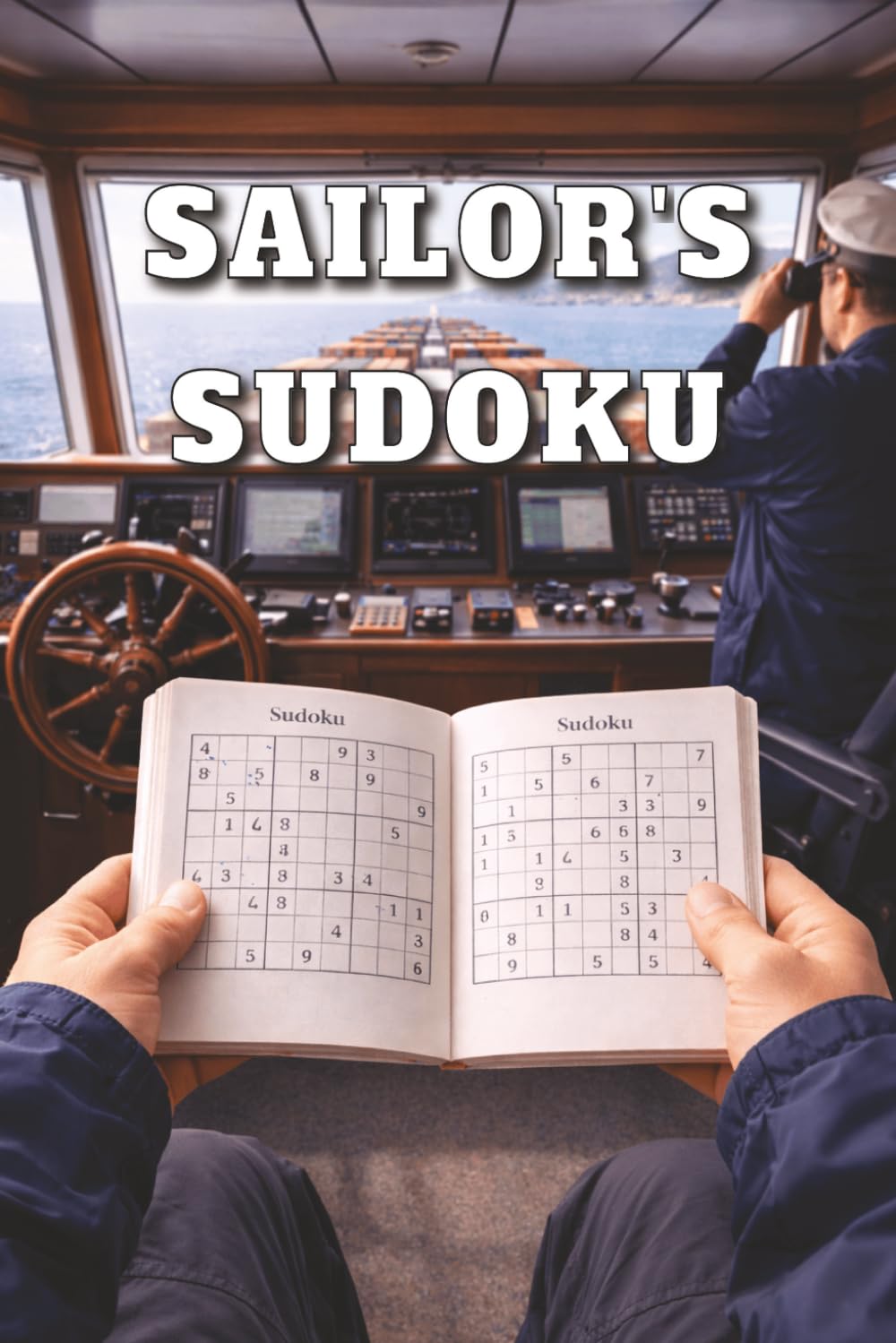 Sailor's Sudoku: Puzzles Book for Adults, Perfect for Container Ship, Sailboat, Yacht, Cruise Ship and Fishing Vessel Captain and Crew, Ocean and Sea Dweller