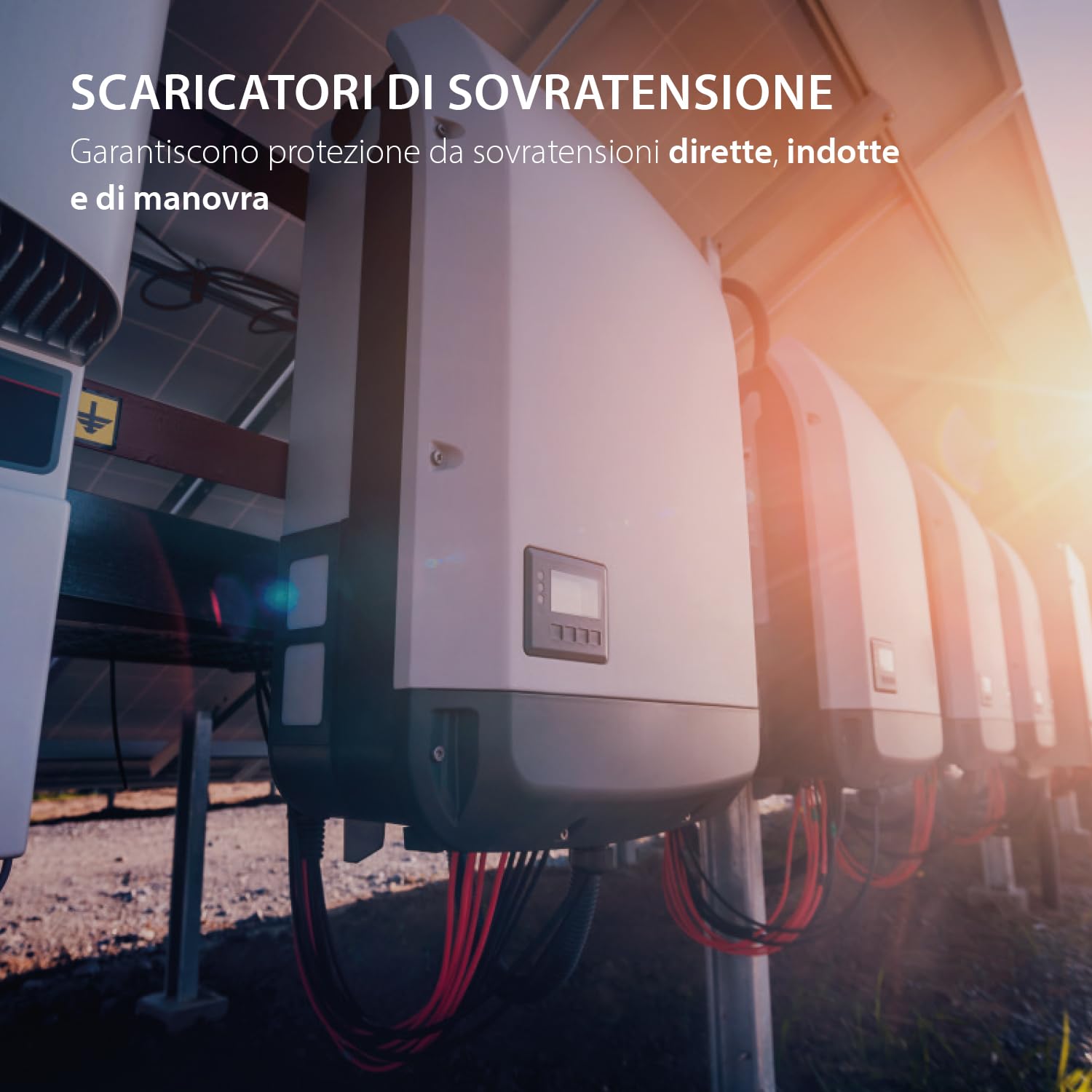 Finder Scaricatore di Sovratensione Tipo 2 7P.22. Protegge da da sovratensioni indotte e di manovra. Per sistemi TT e TN-S monofase con neutro. Protezione varistore L-N + spinterometro a gas N-PE