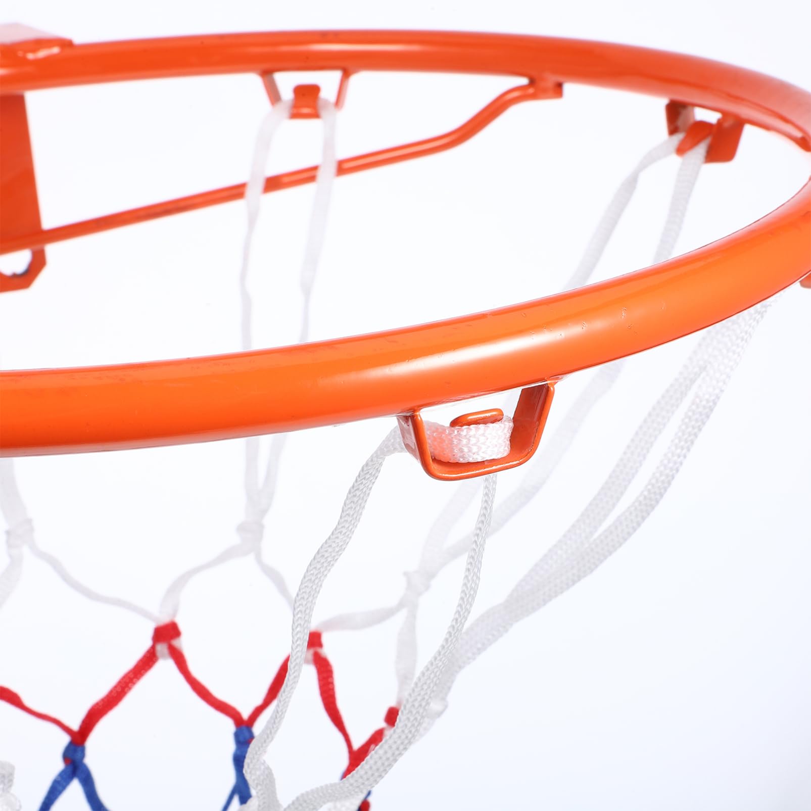 ifundom Leichter Basketballkorb aus Eisen zum Aufhängen Verstärkter Basketballrahmen für Jungenzimmer Indoor Kleiner Basketballkorb als Geschenk für Jungen