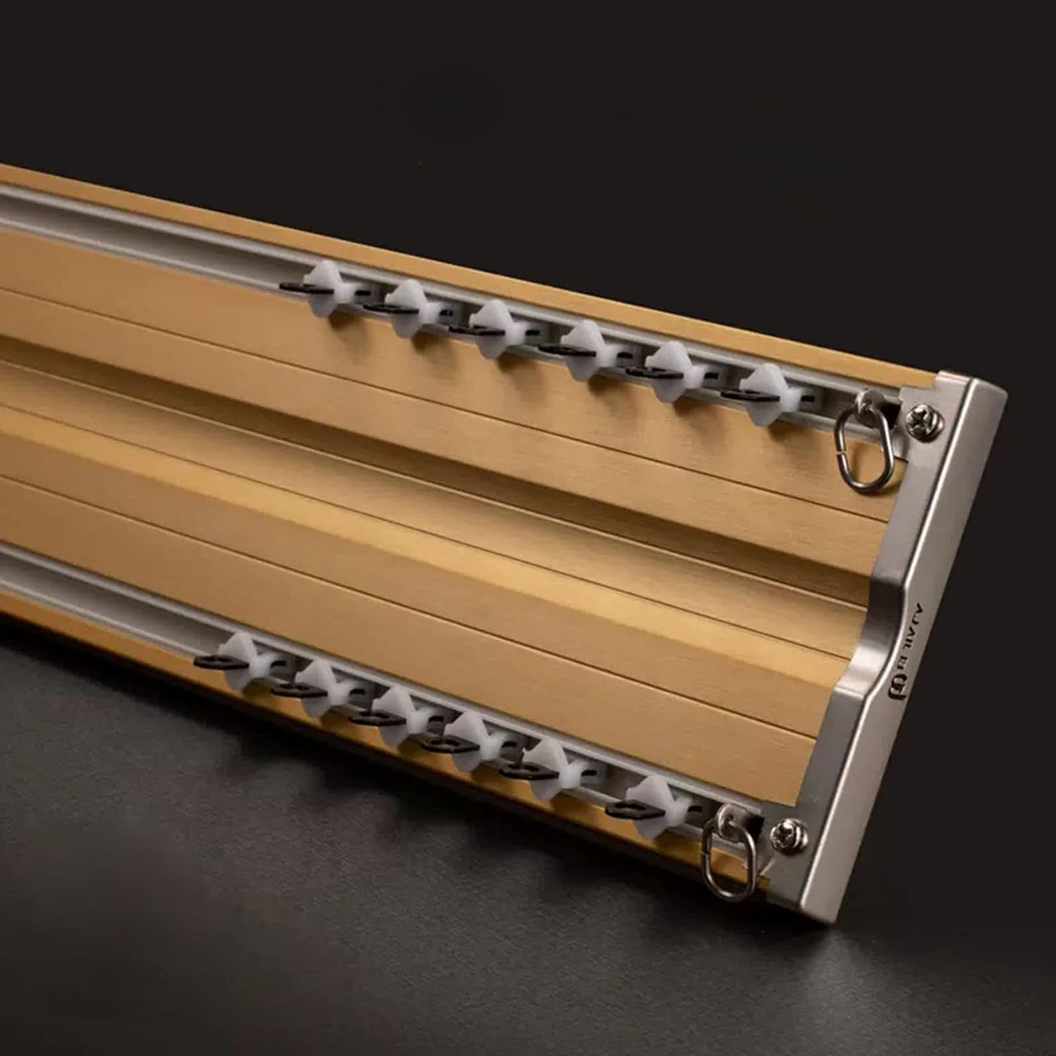 Rail de plafond robuste pour rideaux et séparateur de pièce modulable jusqu'à 5 m
