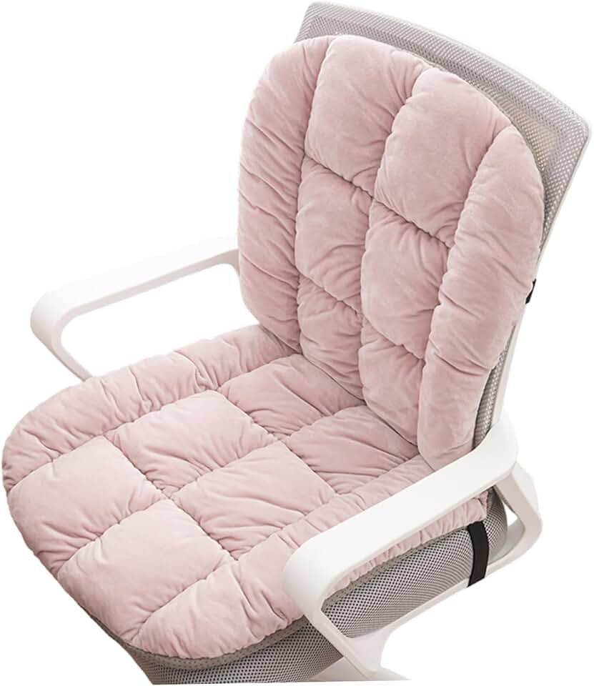 Heating Pad for Office Chair 9 Heat Setting Soft Heated Seat Cushion with Adjustable Buckle Comfort Office Chair Heater for Home S