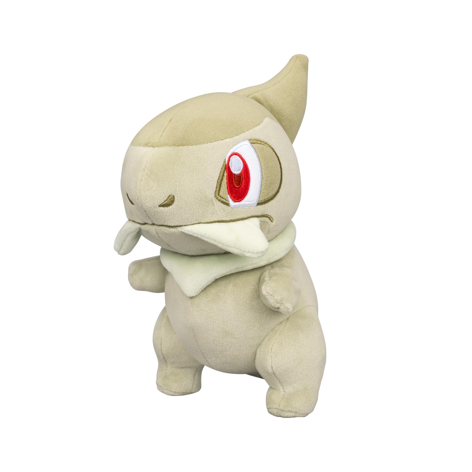 Pokémon Peluche 20 cm PKW4581 Axew - Verde/Marrone - Giocattolo da collezione ufficiale Pokemon imbottito per bambini dai 2 anni in su