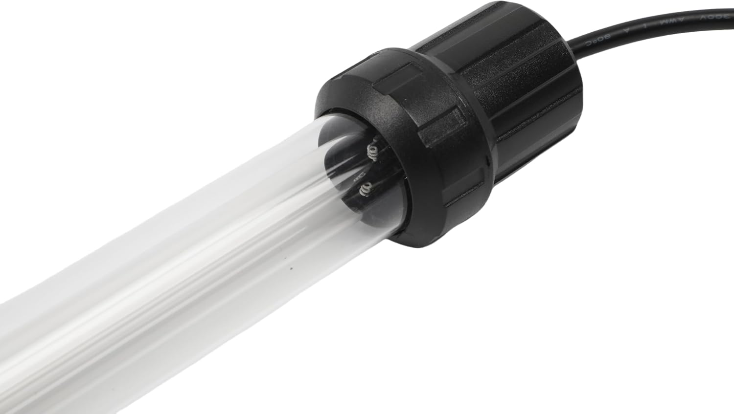 55W UV Submersible Aquarium Sterilizer Light for 300-5000 Gallon，Aquarium UV Light Water Clarifier for Pond, Pool, Hot Tub & Cold Plunge with Ozone-Free UV-C Water Filter Lamp