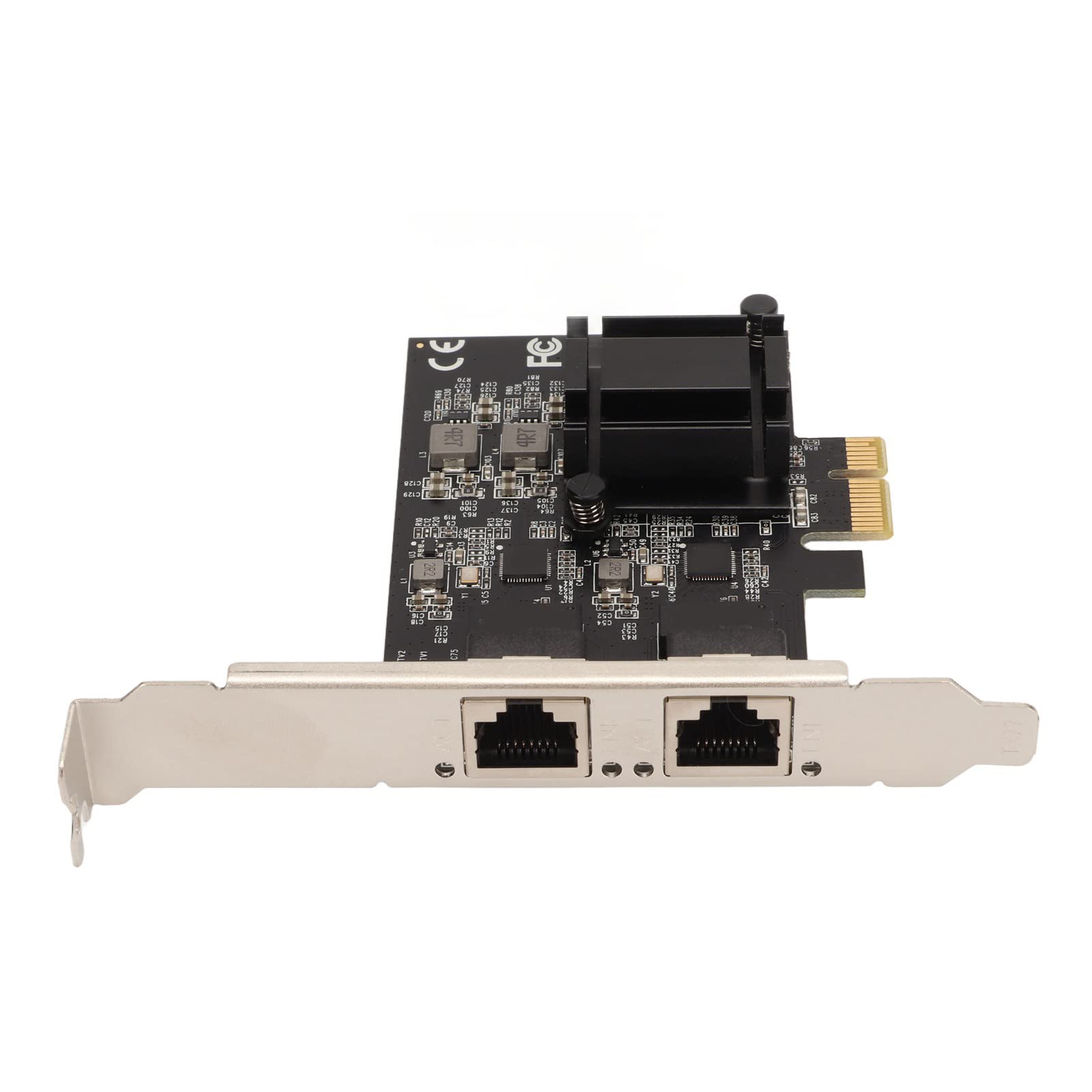 Carte Réseau PCIe Double Port 2,5 Gbit/s, Puce RTL8125BG