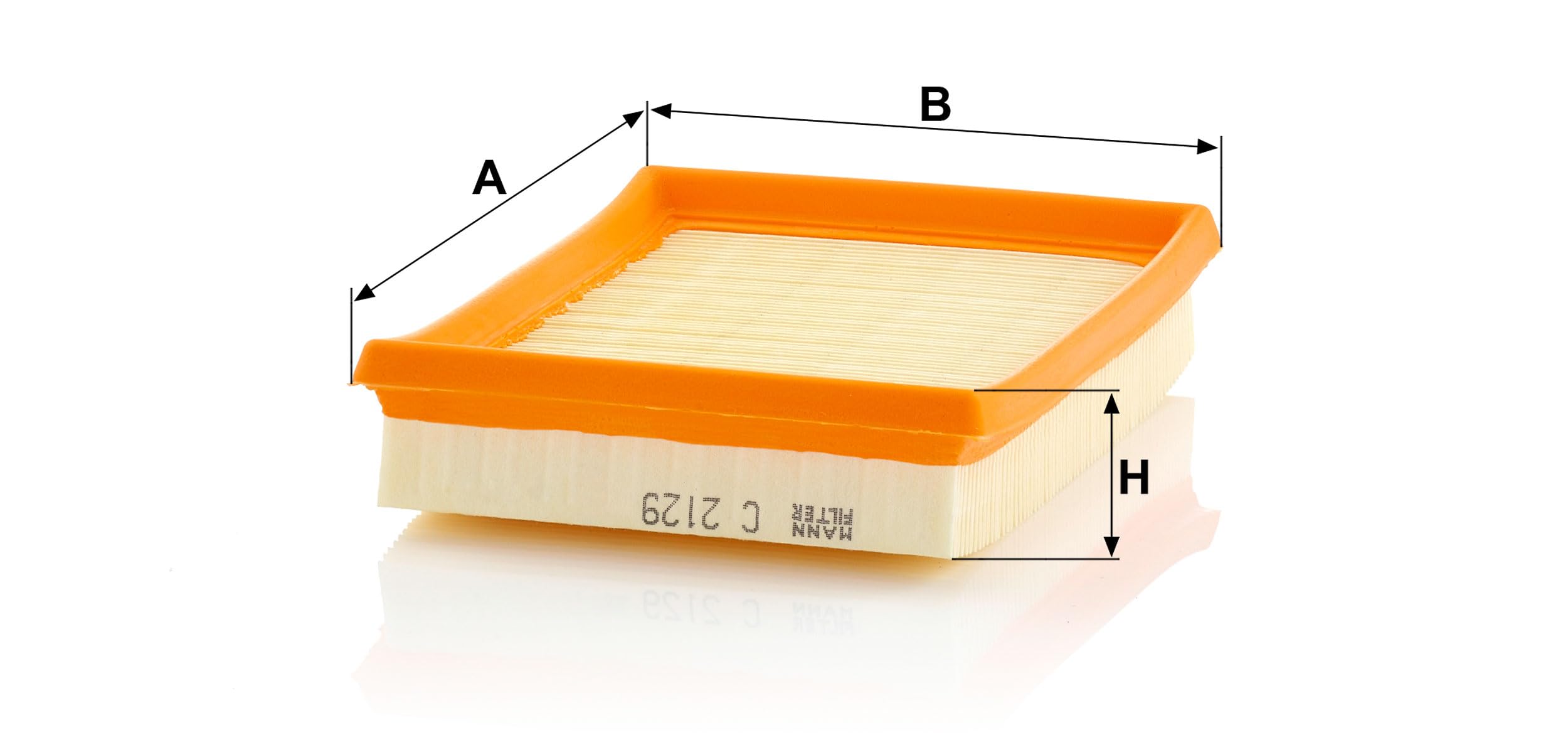 MANN-FILTER C 2129 Filtro dell'aria - per Autovetture + veicoli commeriali