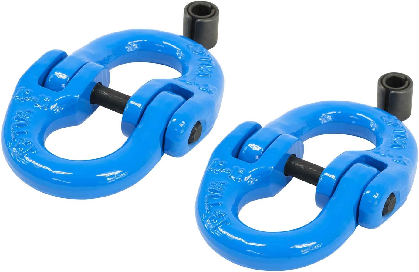 Mytee Products (2 Pack Grade 100 3/8" Alloy Steel Hammerlock Coupling Link Blue, 8800