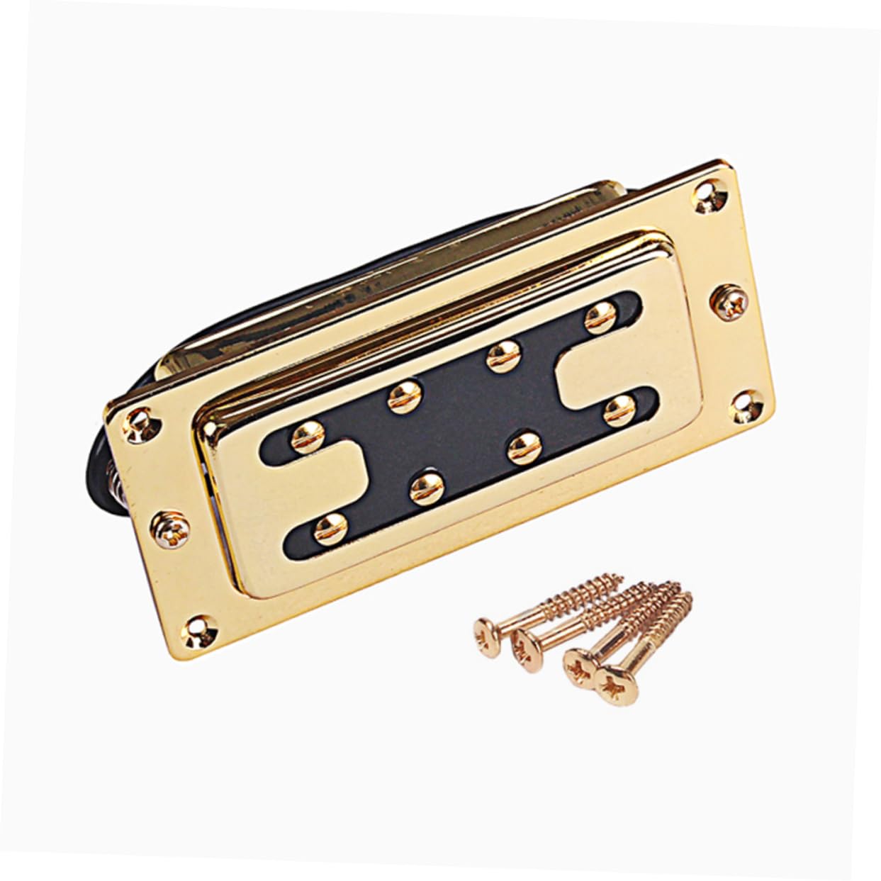 FAVOMOTO Golden Humbucking Pickups 4 Strings Electric Guitar Pickups Bass Humbucker Pickup Copper Shell