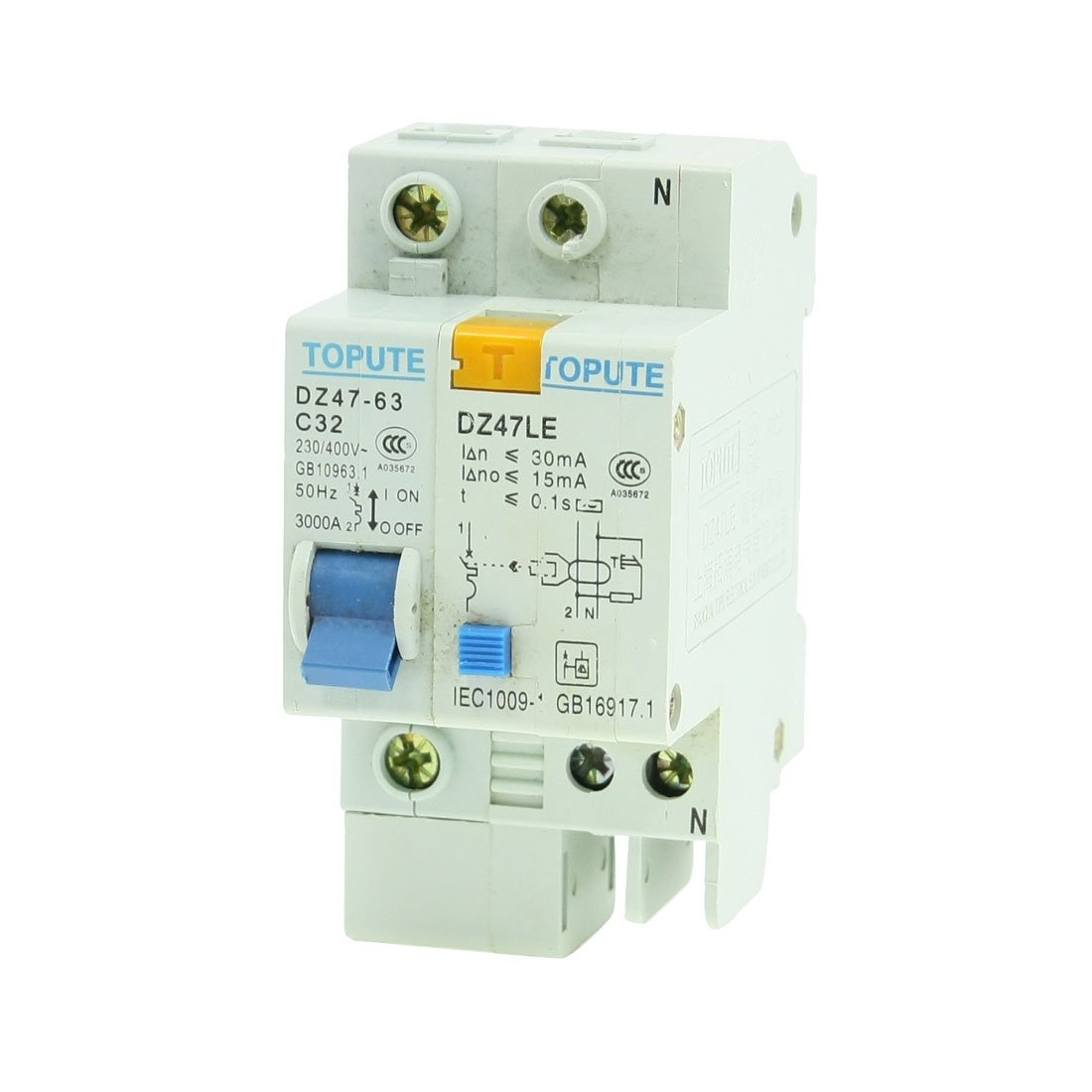 Disjoncteur DZ47-63 avec capacite de coupure de 3000A pour reseau
