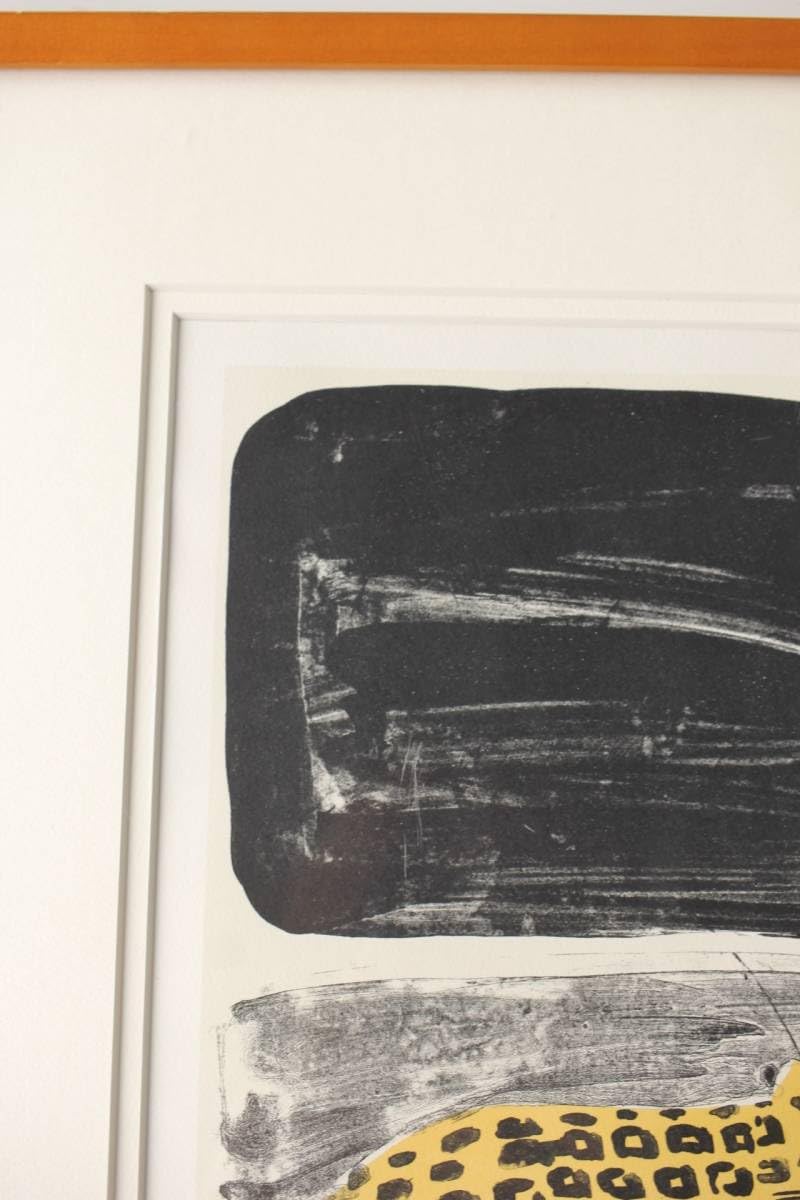 Amazon.co.jp: 香月泰男 動物シリーズ石版画集IIより ジャガー 石版画