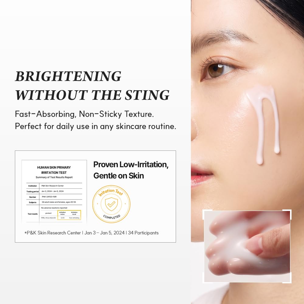 AROCELL Milky Drop Ampoule 30ml with Milk Exosome, TXA, Hyaluronic Acid & Ceramides