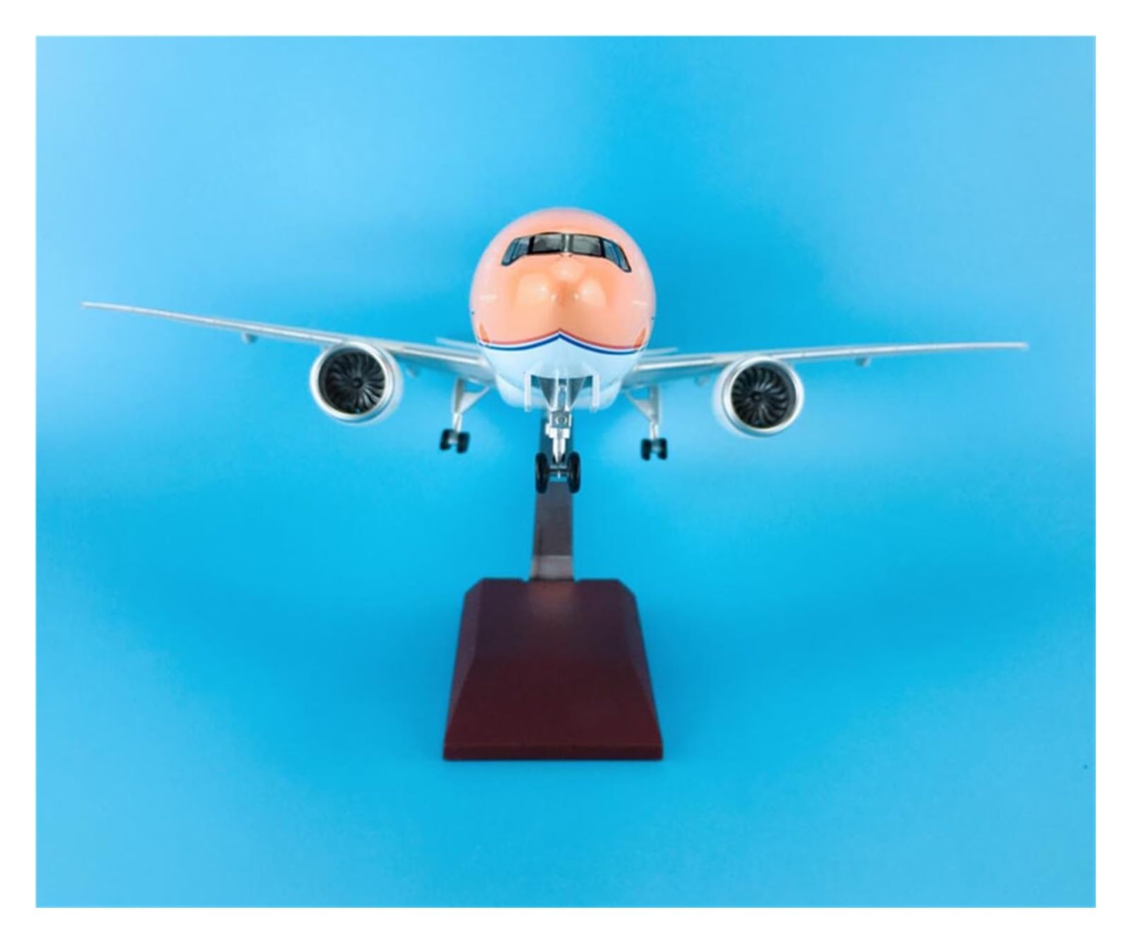 Modello di Aereo in lega Modellino Di Aereo Da 47 Cm Con Ruote Per Boeing B777-300 Modello KLM 1:185