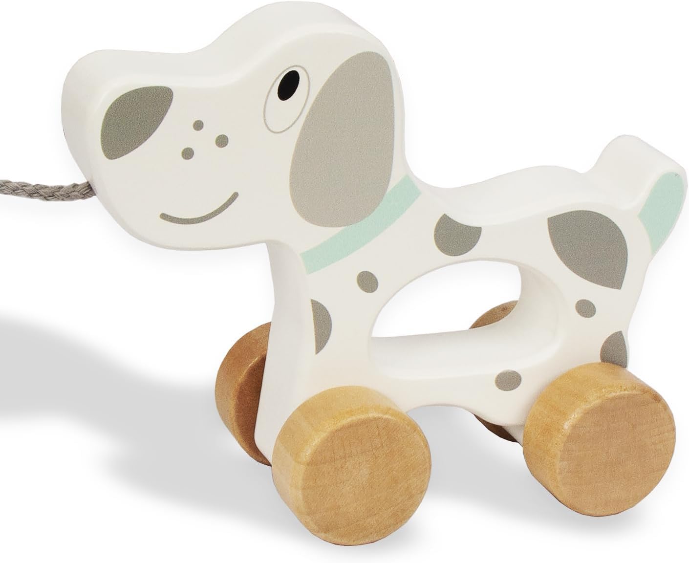 WOODENFUN Nachziehtier Hund