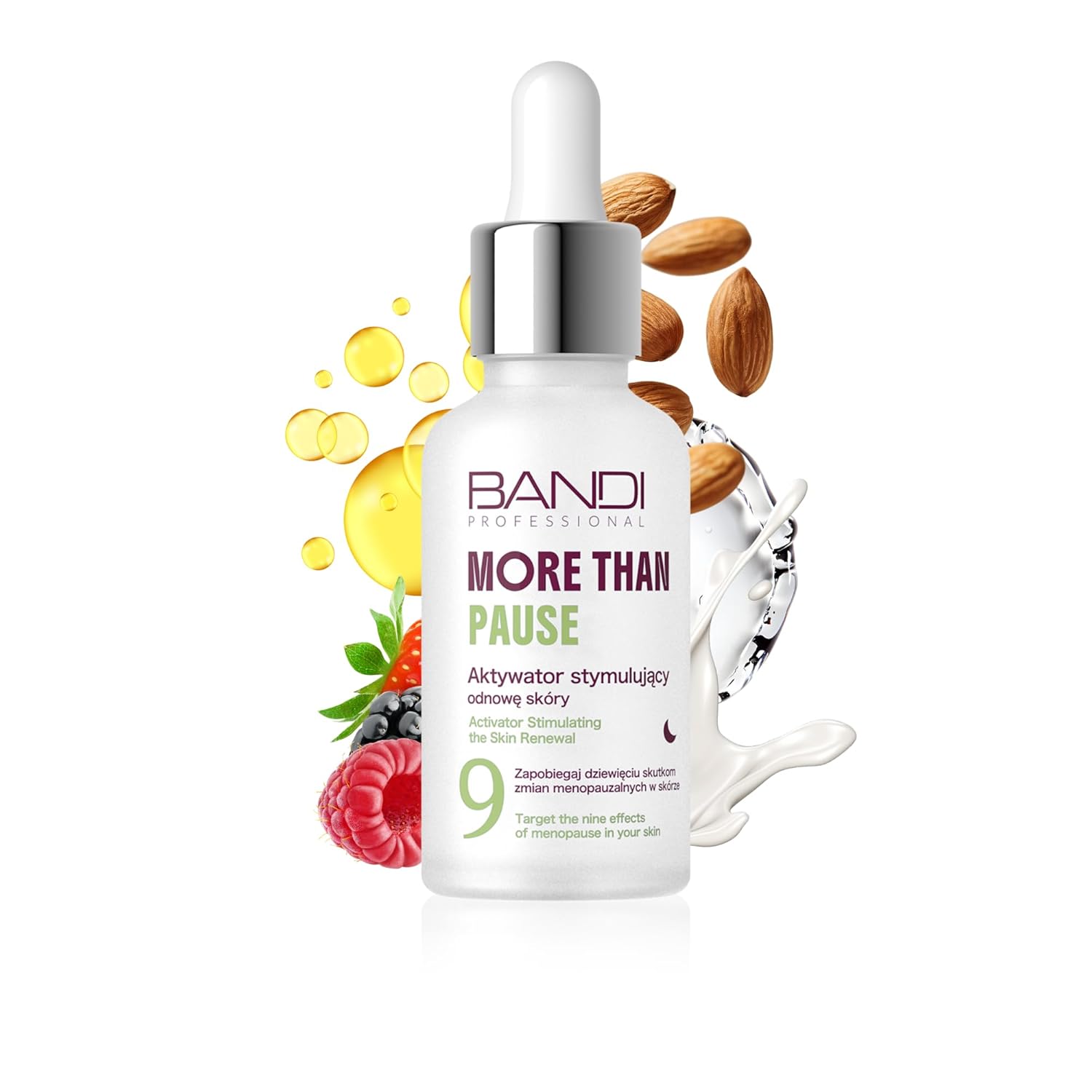 Bandi Skin Care Peeling for Menopause Skin Renewal Moisture Sensitive Skin Wrinkles Reduce Skin Rejuvenation Redness Smooth Skin Radiant