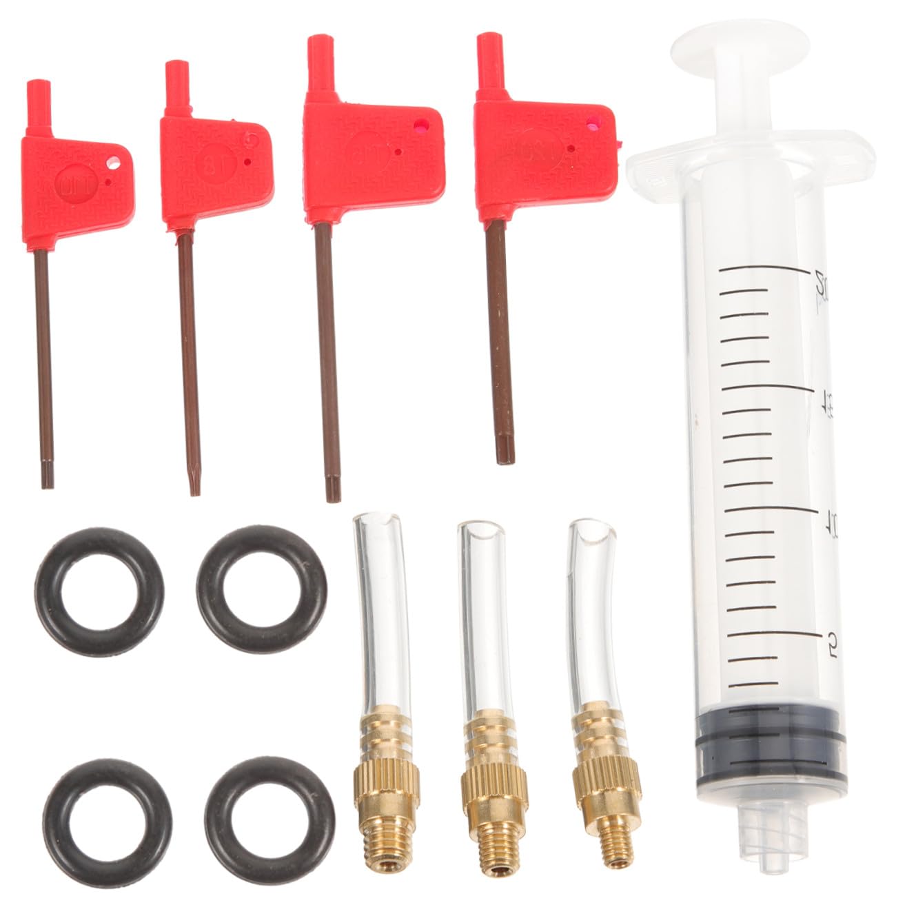 ifundom Hidráulico Montaña Kit De Herramientas De Reparación De Bicicletas Equipo Herramienta De Reparación De Bicicletas Freno Ciclismo Reparar Engrasar Kit De Purga Metal