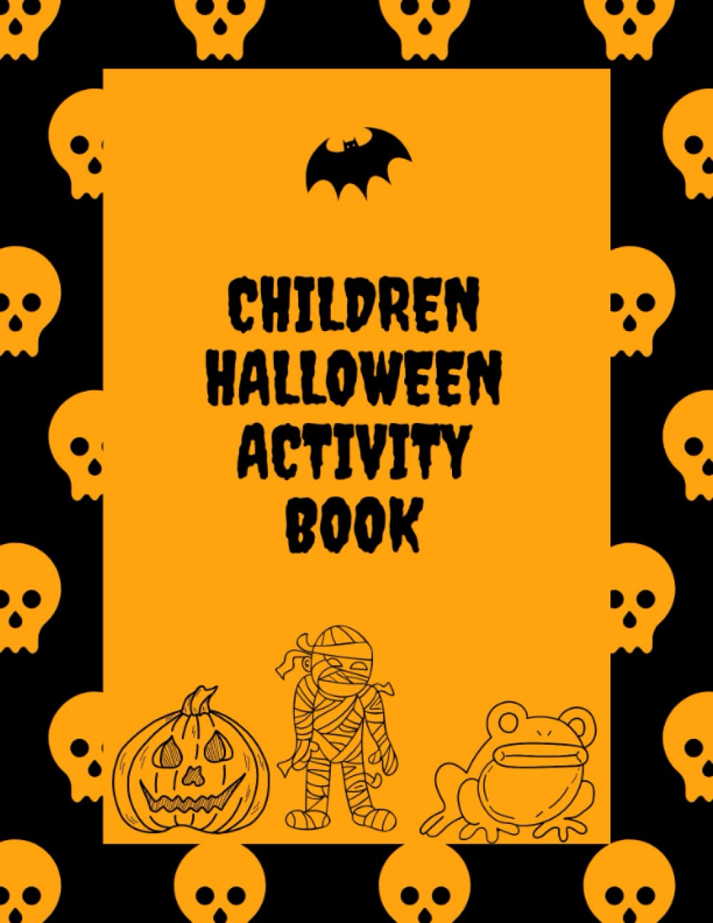 CHILDREN HALLOWEEN ACTIVITY BOOK