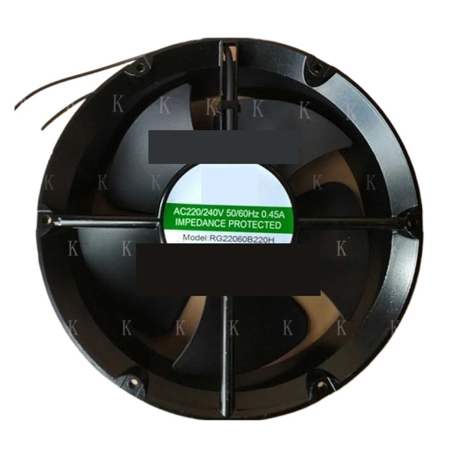 BRODEFUP RG22060B220H 220V 0.45A 22CM 22060 cooling fan