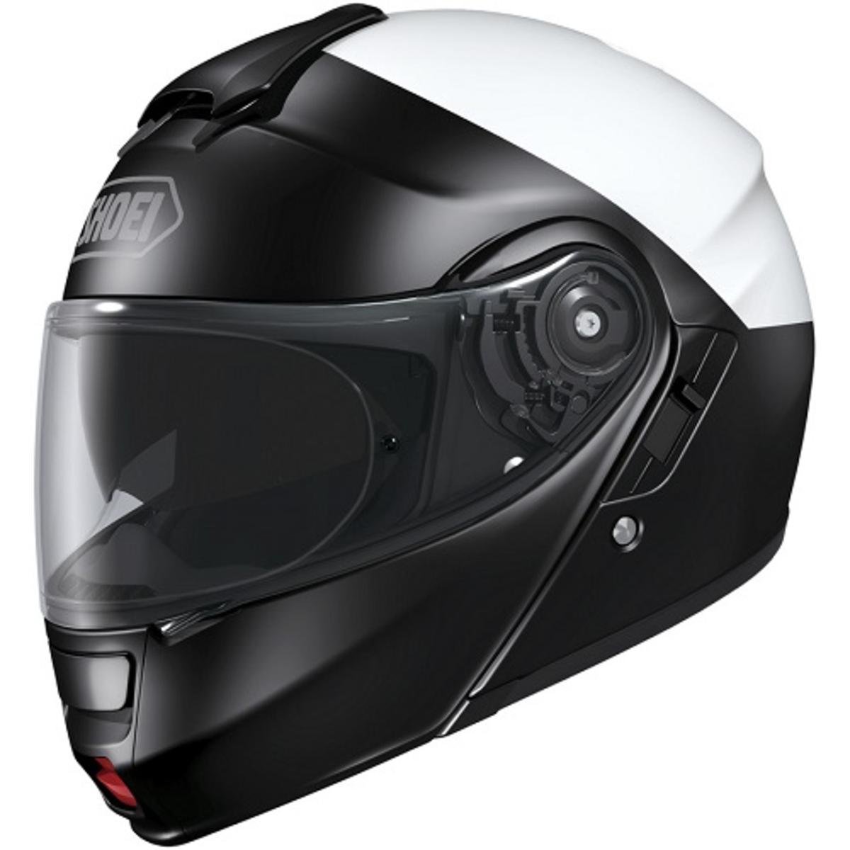 Amazon.com: SHOEI Neotec Law Enforcement Bk/wh Lo-Rise Size