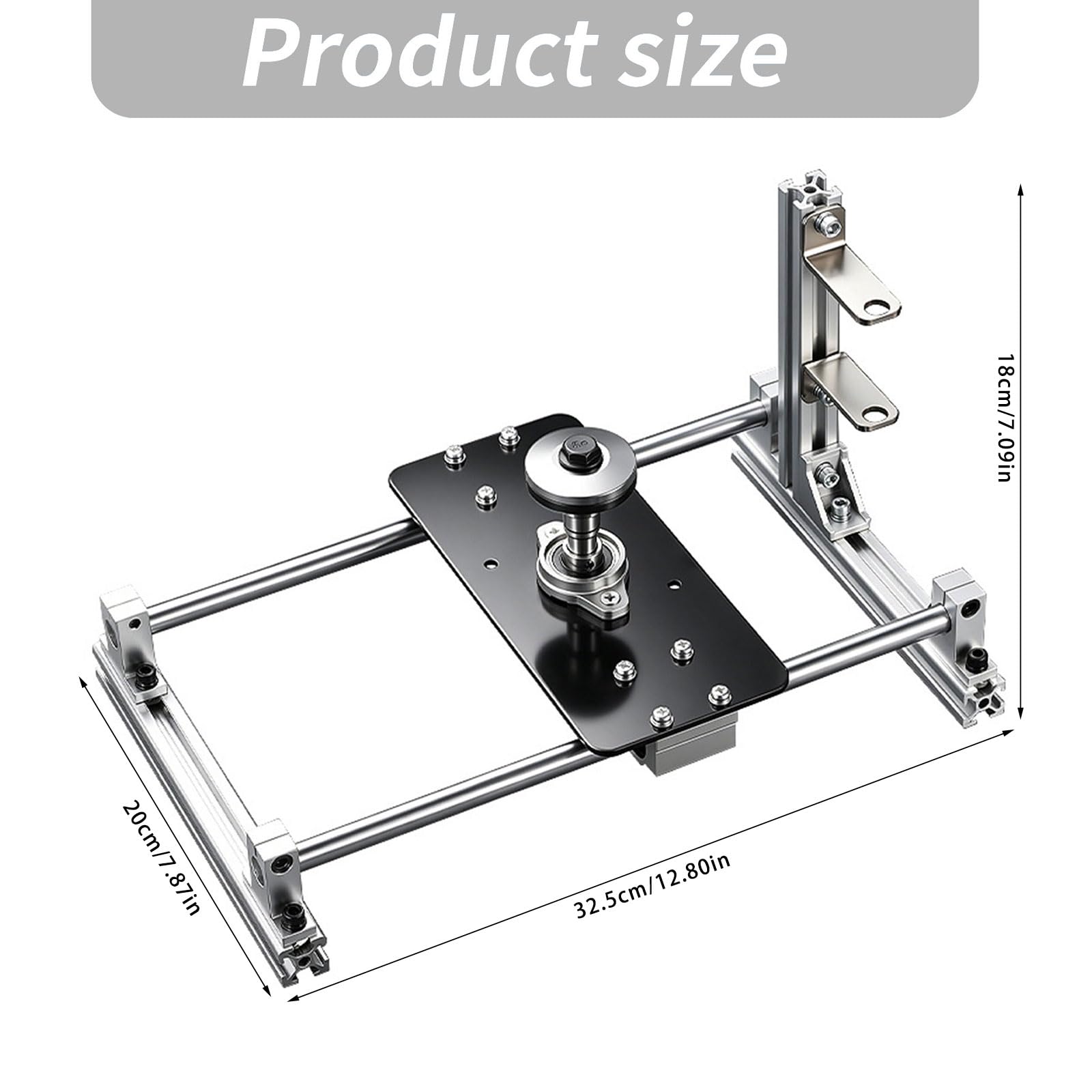 Precisions - Soporte de amoladora de ángulos inoxidables para amoladora suave y precisa en diferentes superficies