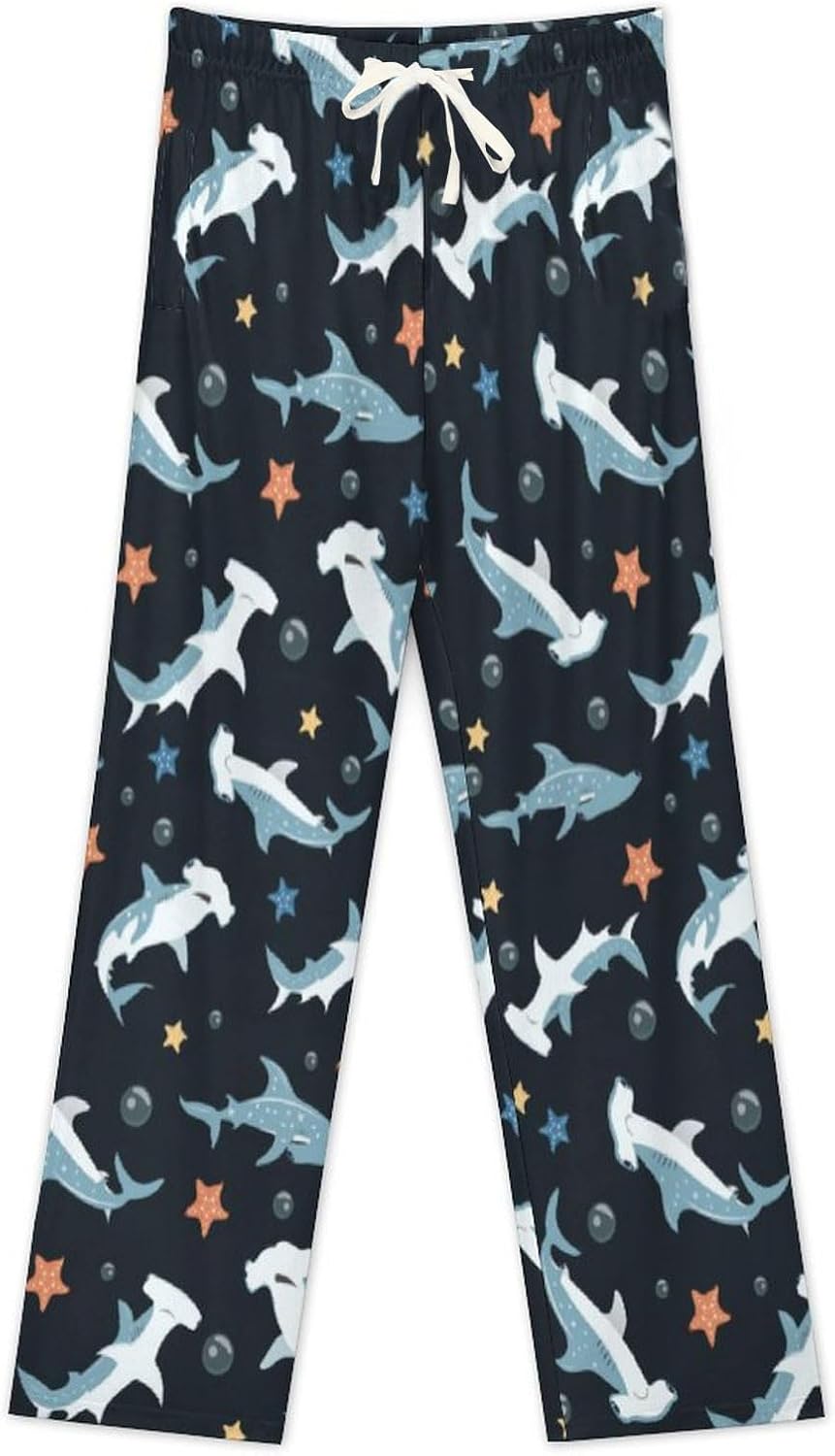 Mens Pajama Pants Soft Pj Pants Lounge Pajama Bottoms with Pockets Drawstring - Image 5