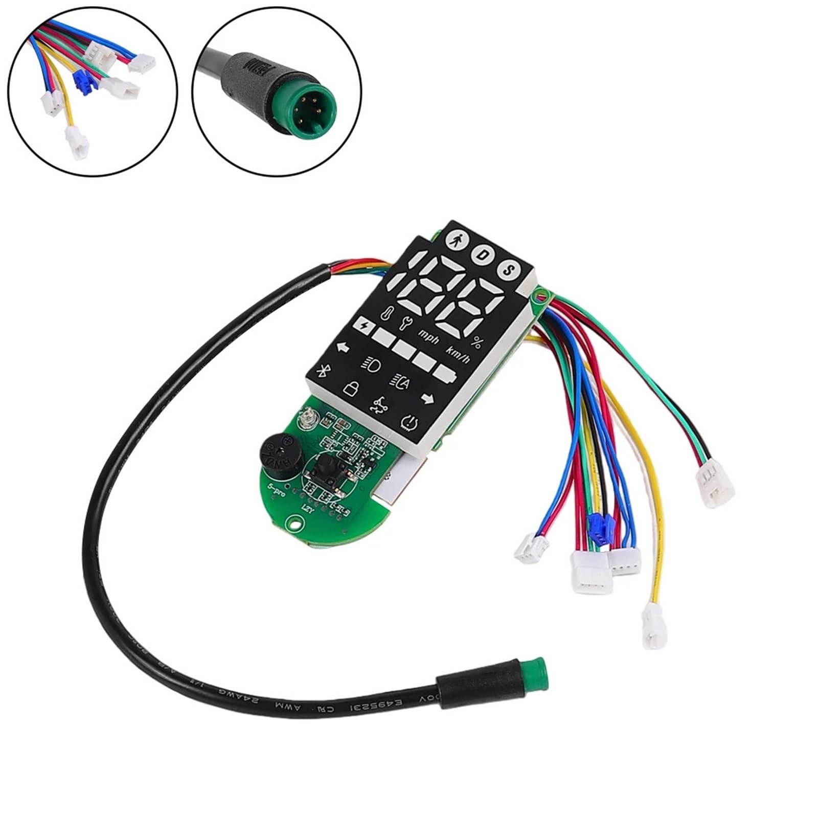 Elektroroller-Armaturenbrett-Ersatz, wasserdichte E-Scooter-Teile for Xi-aomi 5 Pro, Display-Bildschirm, Instrumentenplatine
