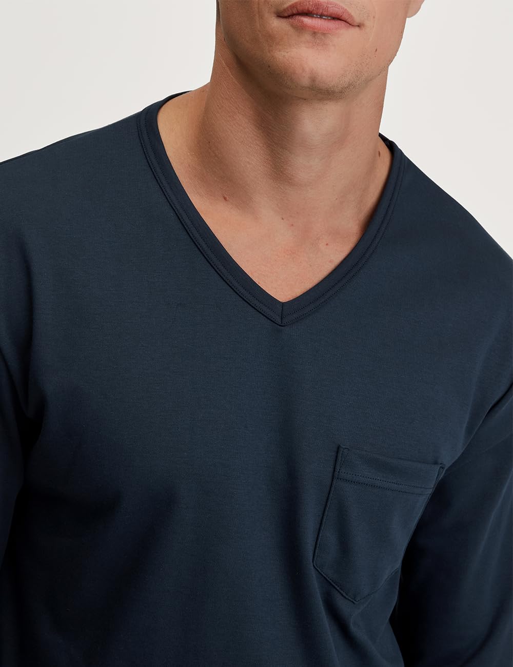 CALIDA Relax Streamline Bündchen-Pyjama Herren