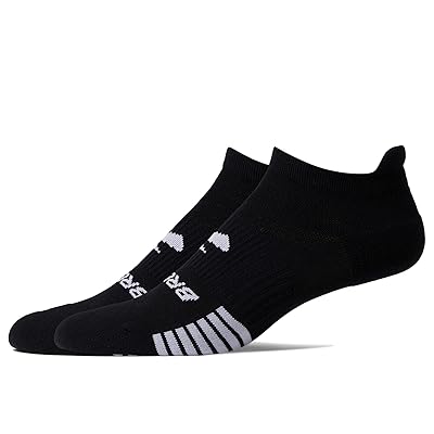 Brooks Ghost Lite No Show 2 Pack No Show Socks Shoes Black