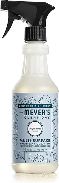 MRS. MEYER'S CLEAN DAY All-Purpose Cleaner Spray, Snowdrop, 16 fl. oz