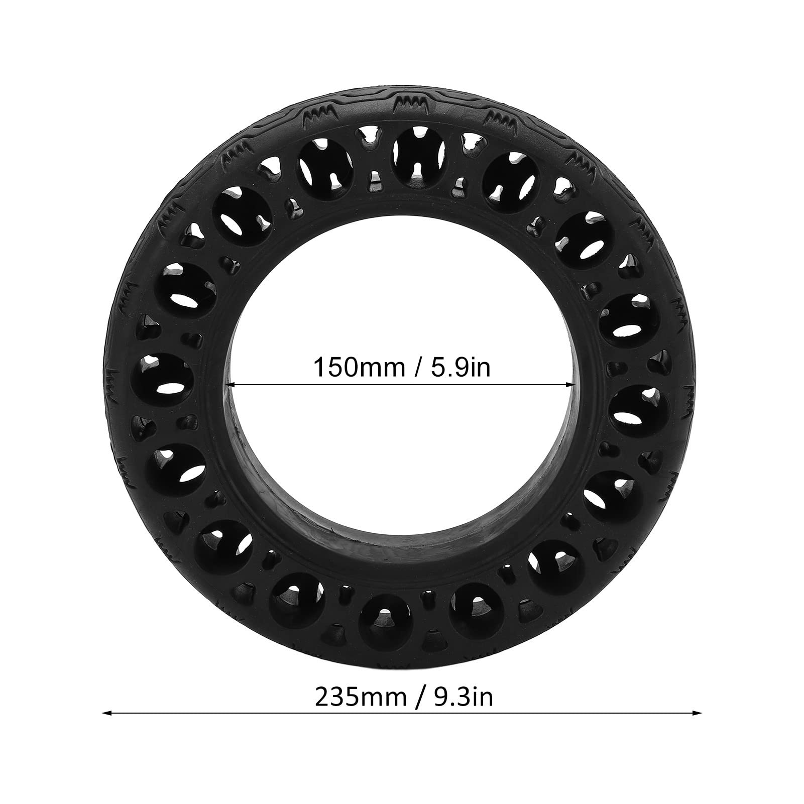 Solid Tires 10X2, 60/70?6.5 Electric Scooter Tires ForMax G30 Rubber Electric Scooter Parts