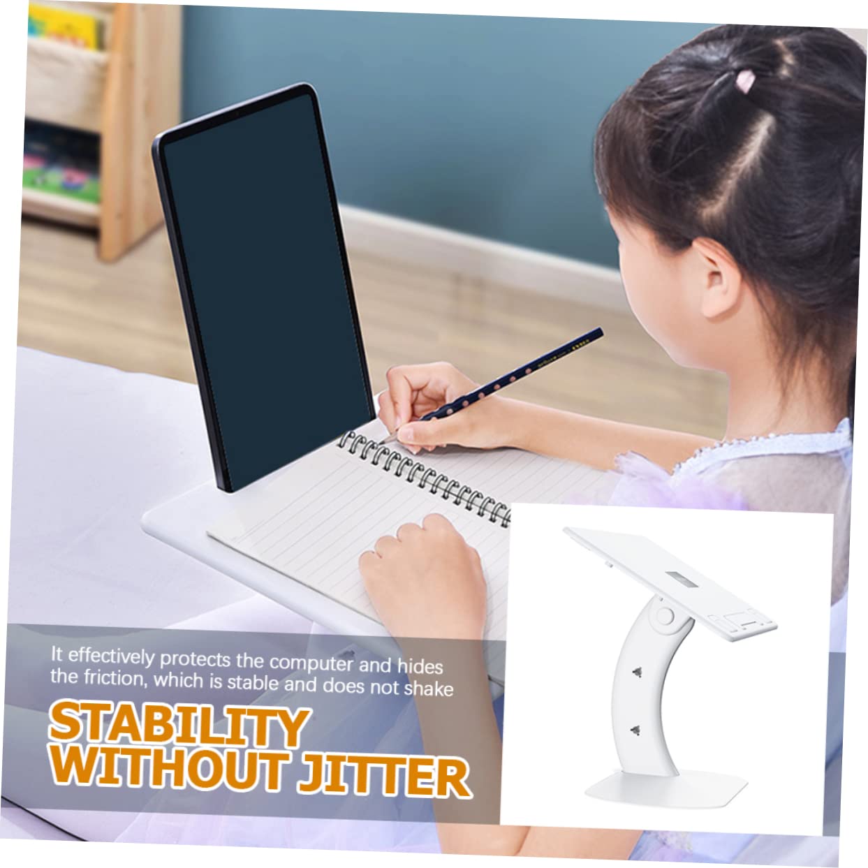 BESTonZON Laptop Stand Höhenverstellbar Ergonomischer Laptop Und Tragbar Für Schreibtischnutzung Kompatibel Mit Allen